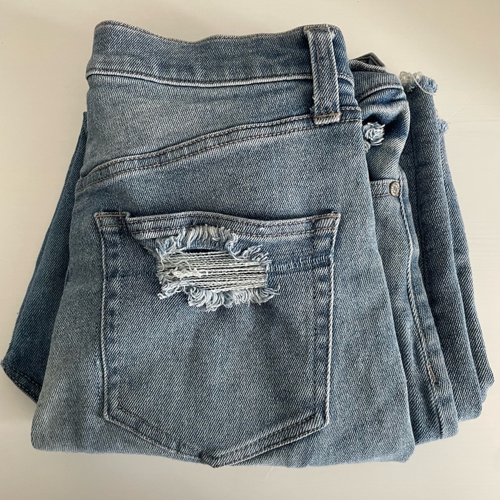 Celebrity Pink Distressed Boyfriend Jeans